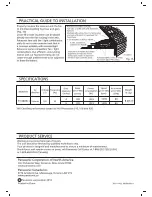 Предварительный просмотр 8 страницы Panasonic FV-08VRL1 Quick Setup Manual