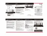 Preview for 3 page of Panasonic FV-10BAT1 Operating And Installation Instructions