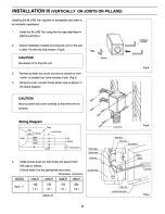 Предварительный просмотр 8 страницы Panasonic FV-10NLF1 Installation Instructions Manual