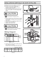 Preview for 8 page of Panasonic FV-10NLF1E Installation Instructions Manual