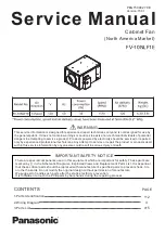 Panasonic FV-10NLF1E Service Manual preview