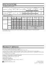 Preview for 20 page of Panasonic FV-10VEC2R Installation And Operating Instructions Manual