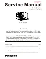 Panasonic FV-1115VQ1 Service Manual preview