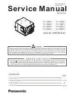 Panasonic FV-12NS1 Service Manual предпросмотр