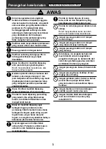 Preview for 5 page of Panasonic FV-15TGUZ Operating And Installation Instructions