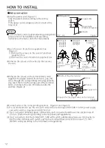 Preview for 12 page of Panasonic FV-15ZY1 Installation And Operating Instructions Manual