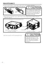 Preview for 20 page of Panasonic FV-15ZY1 Installation And Operating Instructions Manual