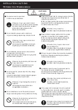 Preview for 3 page of Panasonic FV-17CU8 Installation And Operating Instructions Manual