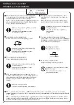 Preview for 4 page of Panasonic FV-17CU8 Installation And Operating Instructions Manual