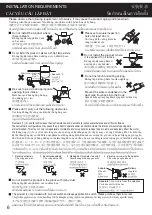 Preview for 6 page of Panasonic FV-17CU9 Installation And Operating Instructions Manual