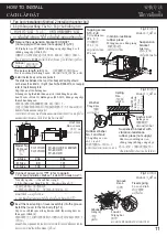 Предварительный просмотр 11 страницы Panasonic FV-17CU9 Installation And Operating Instructions Manual