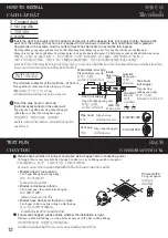 Preview for 12 page of Panasonic FV-17CU9 Installation And Operating Instructions Manual