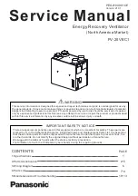 Panasonic FV-20VEC1 Service Manual preview