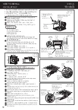 Preview for 10 page of Panasonic FV-24CHR1 Installation And Operating Instructions Manual