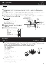 Предварительный просмотр 11 страницы Panasonic FV-24CHR1 Installation And Operating Instructions Manual