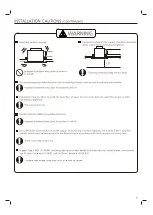 Предварительный просмотр 3 страницы Panasonic FV-24JA2 Installation And Operationg Instructions