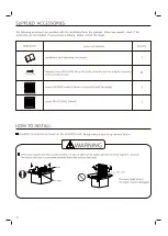 Предварительный просмотр 6 страницы Panasonic FV-24JA2 Installation And Operationg Instructions