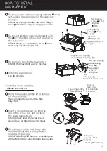 Предварительный просмотр 13 страницы Panasonic FV-30BG3 Installation And Operating Instructions Manual