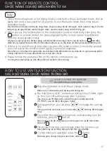 Preview for 17 page of Panasonic FV-30BG3 Installation And Operating Instructions Manual