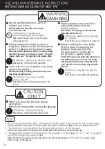 Preview for 24 page of Panasonic FV-30BG3 Installation And Operating Instructions Manual