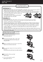 Preview for 25 page of Panasonic FV-30BG3 Installation And Operating Instructions Manual