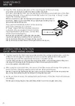 Preview for 26 page of Panasonic FV-30BG3 Installation And Operating Instructions Manual