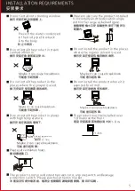 Preview for 5 page of Panasonic FV-30BW2H Installation And Operating Instructions Manual