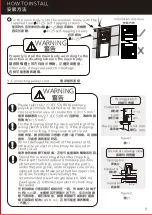 Preview for 9 page of Panasonic FV-30BW2H Installation And Operating Instructions Manual