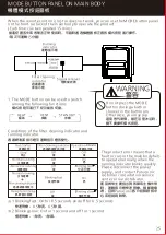 Preview for 25 page of Panasonic FV-30BW2H Installation And Operating Instructions Manual