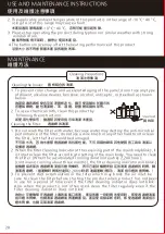 Preview for 28 page of Panasonic FV-30BW2H Installation And Operating Instructions Manual