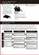 Preview for 22 page of Panasonic FV-30BY1 Installation And Operating Instructions Manual