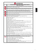 Preview for 5 page of Panasonic FV-30RCQL1 Operating And Installation Instructions