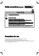 Предварительный просмотр 4 страницы Panasonic FV-KTB2SD1HK Installation Instructions Manual