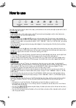 Preview for 6 page of Panasonic FV-KTB2T61HK Operation/Installation Instructions Peration/Installation Instructions