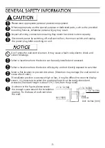 Предварительный просмотр 3 страницы Panasonic FV-SW20VEC1 Installation And Operating Instructions Manual