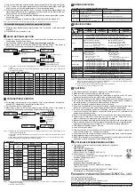 Preview for 4 page of Panasonic FX-100 Series Instruction Manual