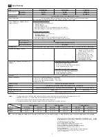 Preview for 8 page of Panasonic FX-501 Series Instruction Manual