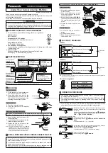 Preview for 1 page of Panasonic FX-502 Series Instruction Manual