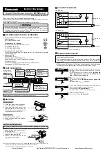 Panasonic FX-505 C2 Series Instruction Manual предпросмотр