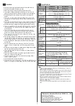 Preview for 6 page of Panasonic FX-550L Series Instruction Manual