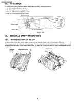 Preview for 8 page of Panasonic FX-FP158LS Service Manual