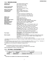 Preview for 11 page of Panasonic FX-FP158LS Service Manual