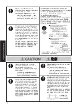 Preview for 12 page of Panasonic FY-01KZDY8A Operation Instructions Manual