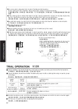 Предварительный просмотр 22 страницы Panasonic FY-01KZDY8A Operation Instructions Manual