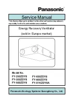 Preview for 1 page of Panasonic FY-01KZDY8A Service Manual