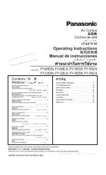 Preview for 1 page of Panasonic FY-08ELN Operating Instructions Manual