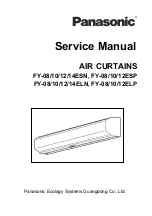 Preview for 1 page of Panasonic FY-08ELN Service Manual