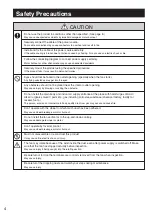 Preview for 4 page of Panasonic FY-25DSF2NET Operating Instructions Manual