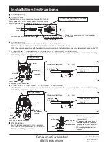 Предварительный просмотр 12 страницы Panasonic FY-25DSF2NET Operating Instructions Manual