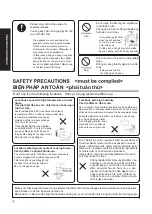 Preview for 6 page of Panasonic FY-650ZDY8 Operation Instruction Manual